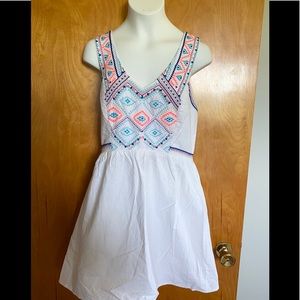 White American Eagle Dress